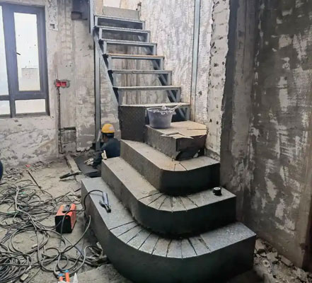 华容楼梯安装制作